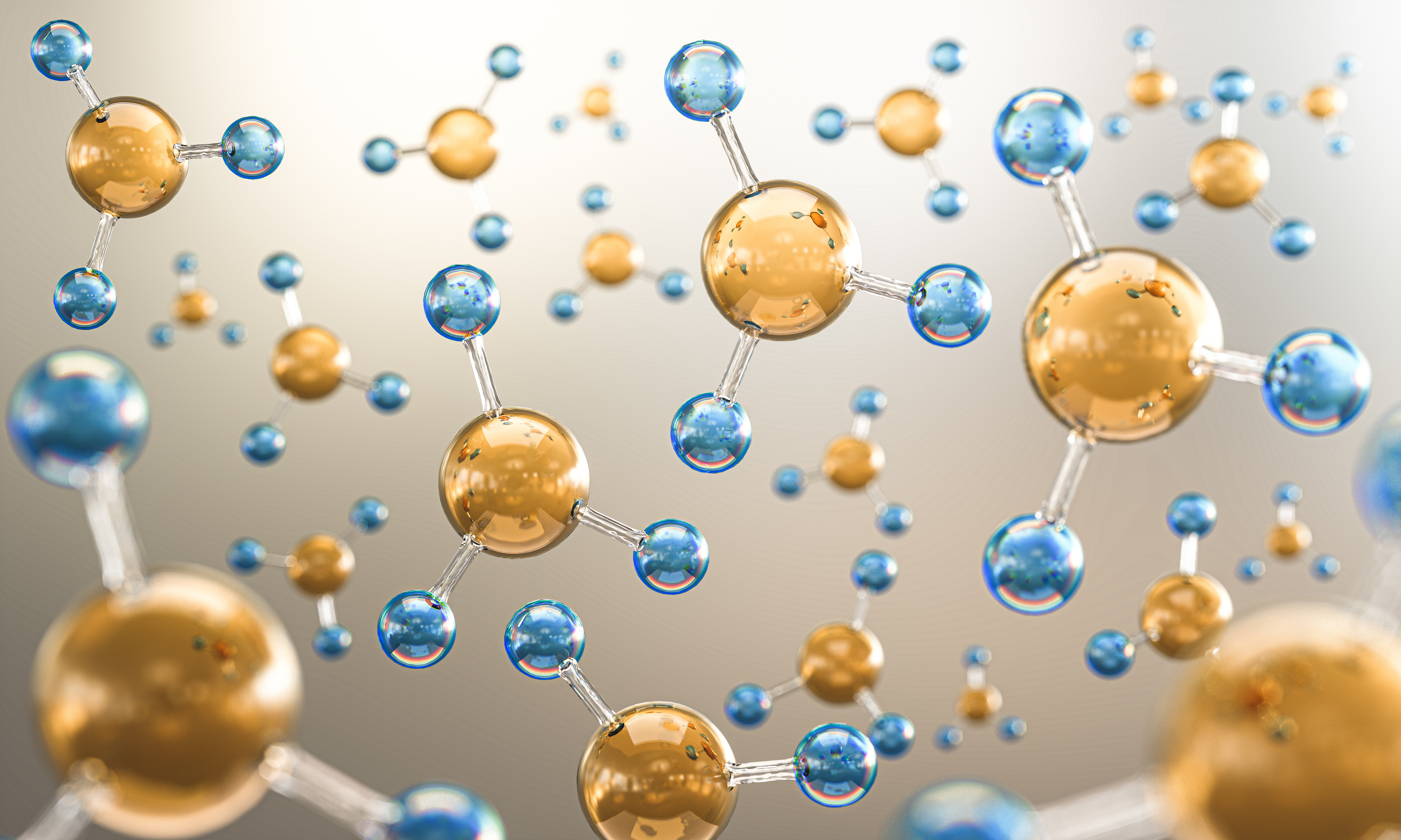 molecule or atom Science background